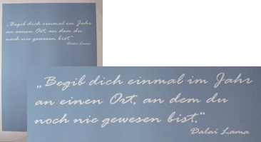 wandgrafik dalai lama